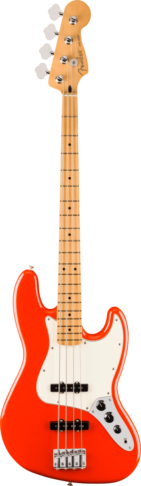 Fender Player II Jazz Bass, Coral Red MN