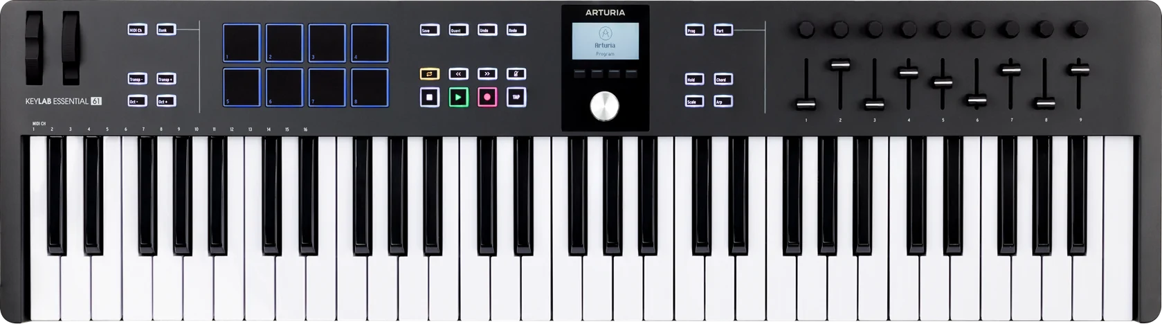 Arturia KeyLab Essential 61 mk3 Black