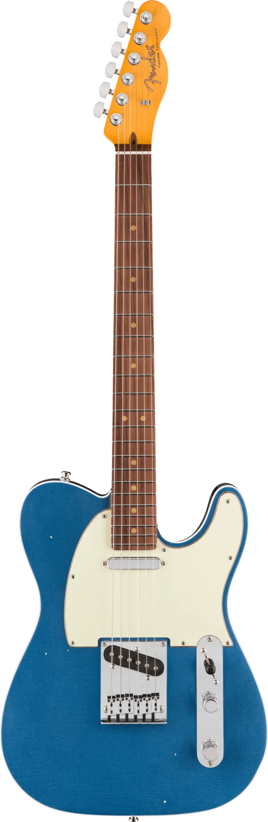 Fender American Ultra Luxe Vintage '60s Telecaster Custom, Lake Placid Blue RW