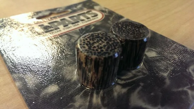 Allparts Tigerwood Knobs