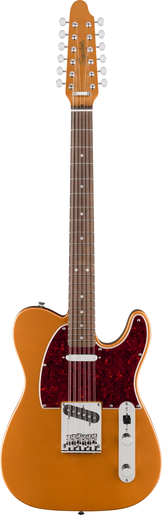 Squier Paranormal Troy van Leeuwen Telecaster XII 12-string, Copper IL