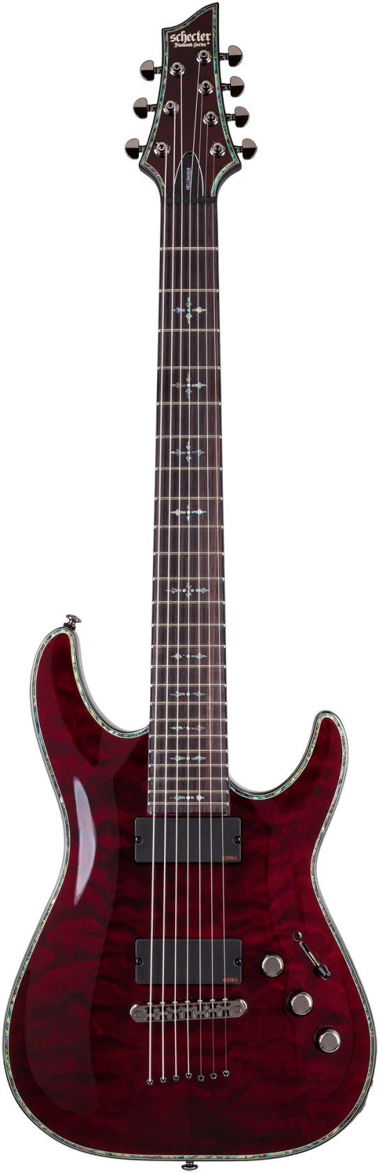 Schecter Hellraiser C7, Black Cherry 