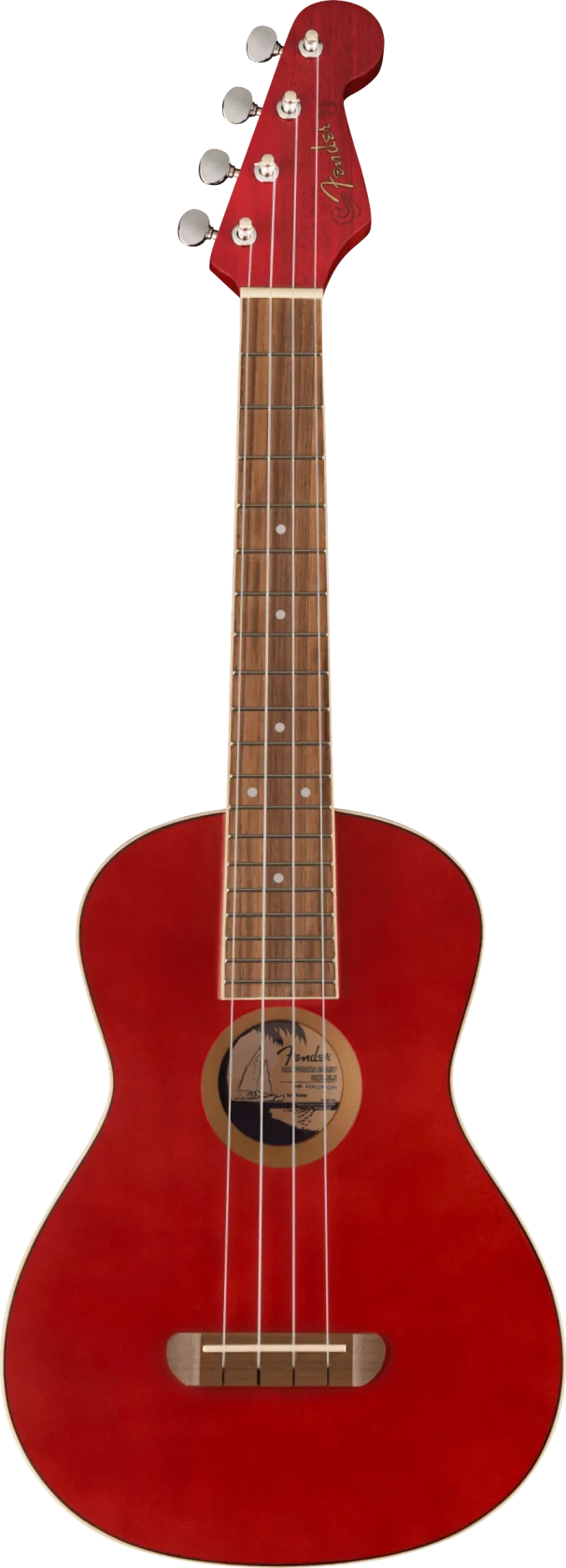 Fender Avalon Tenor Ukulele, Cherry