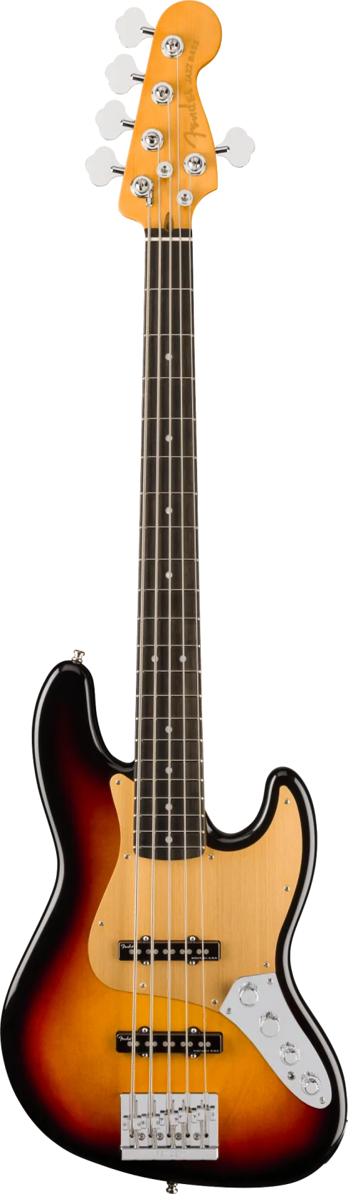 Fender American Ultra II Jazz Bass V, Ultraburst EB