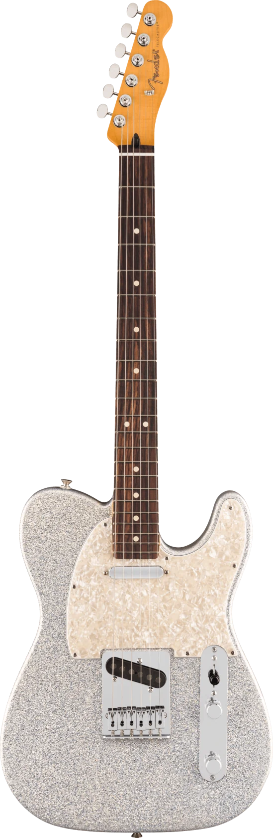 Fender 75th Anniversary Player II Telecaster, Diamond Dust Sparkle RW (incl. Gigbag)