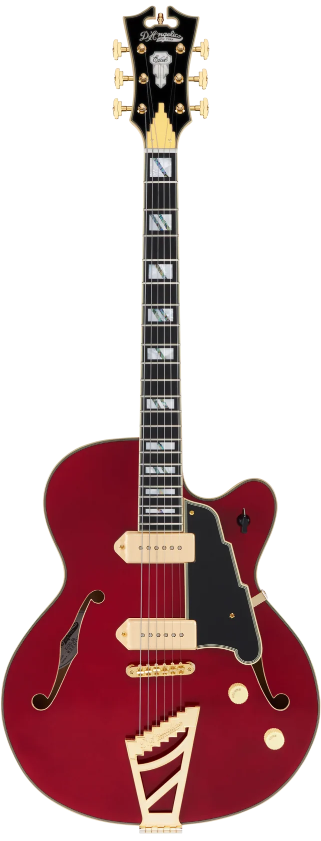 D'angelico Excel 59 Trans Cherry