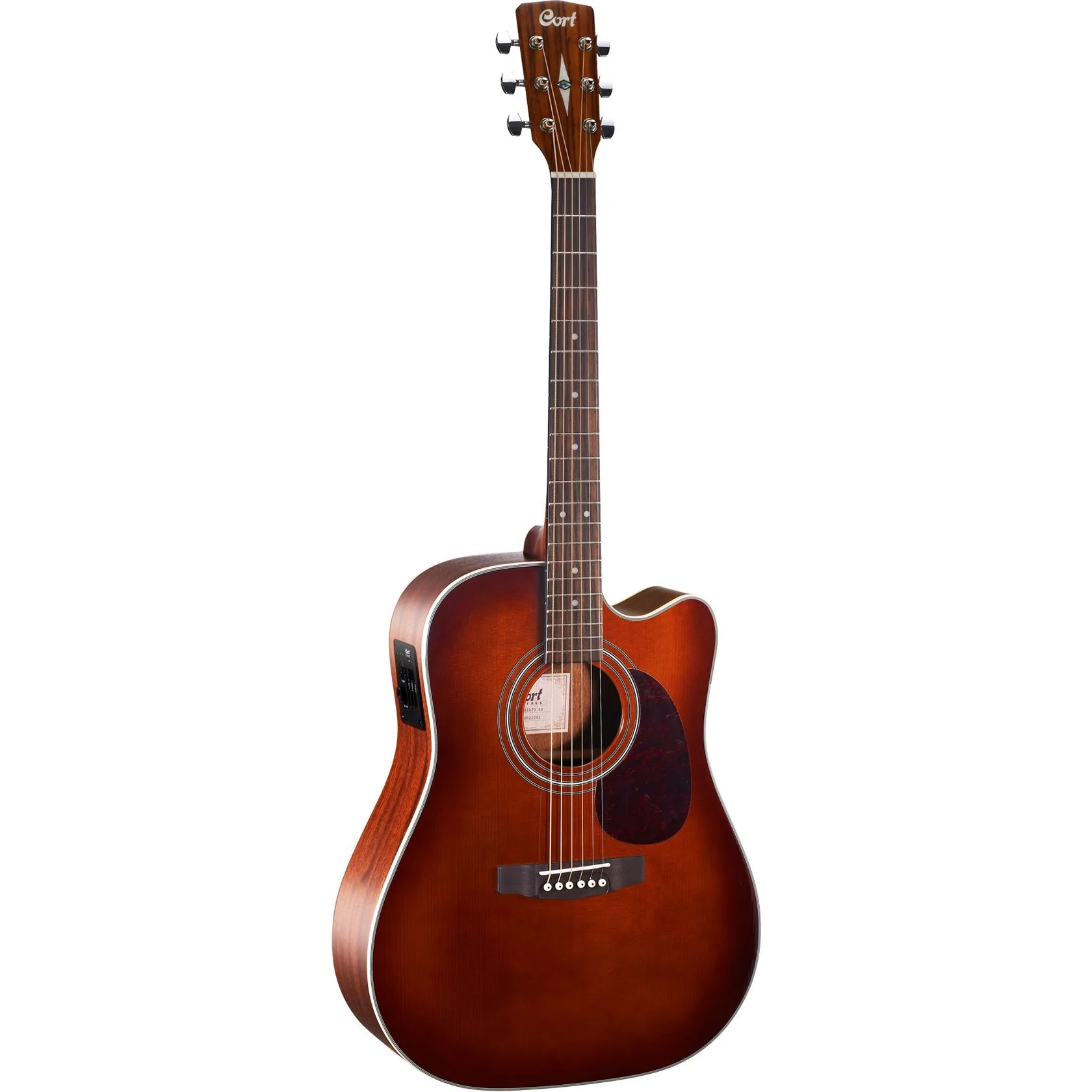 Cort MR500E, brown hi gloss