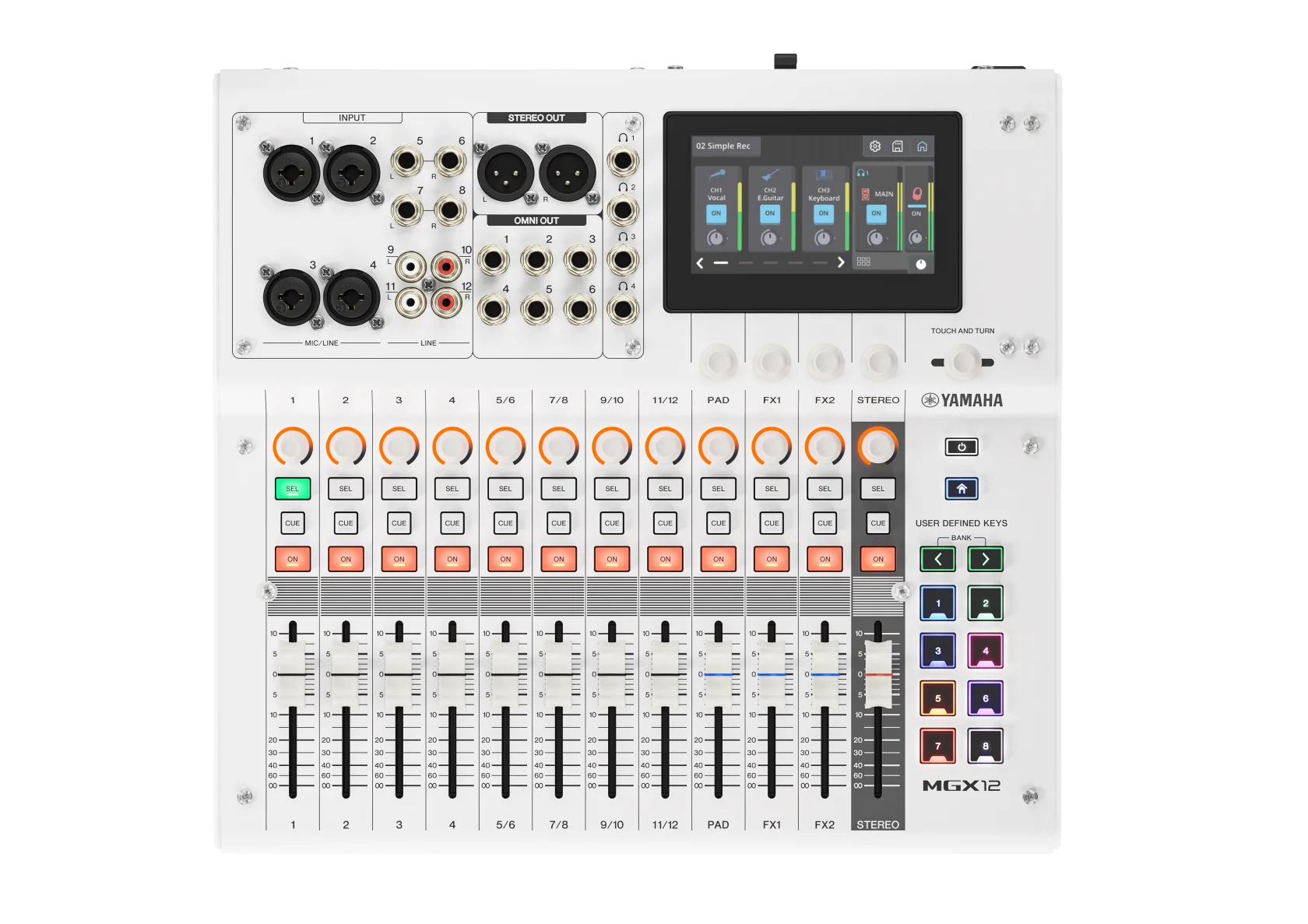 Yamaha MGX12 W