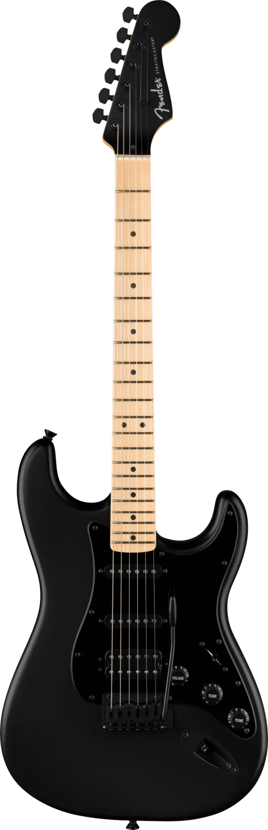 Fender Limited Edition Standard Stratocaster HSS, Satin Black MN