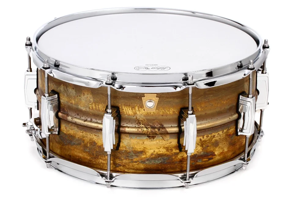 Ludwig Ludwig LB464R 14x6,5 Raw Brass Snare Drum 