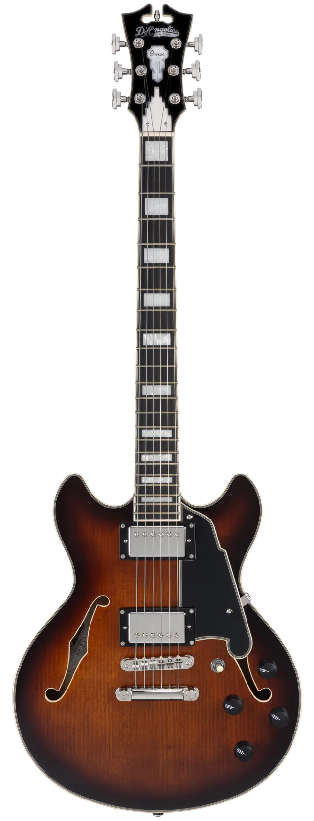 D'angelico Premier Mini DC Brown Burst
