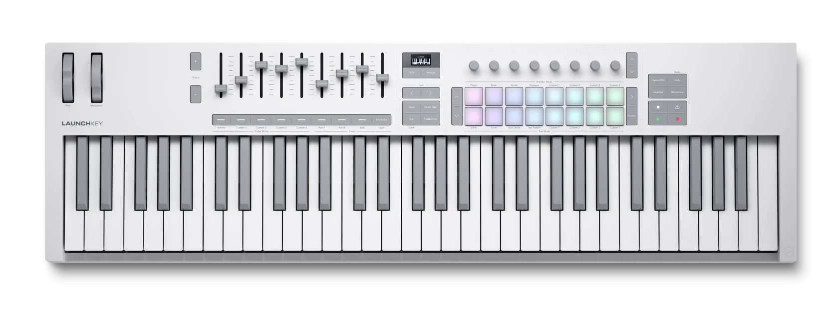 Novation Launchkey 61 MK4 White