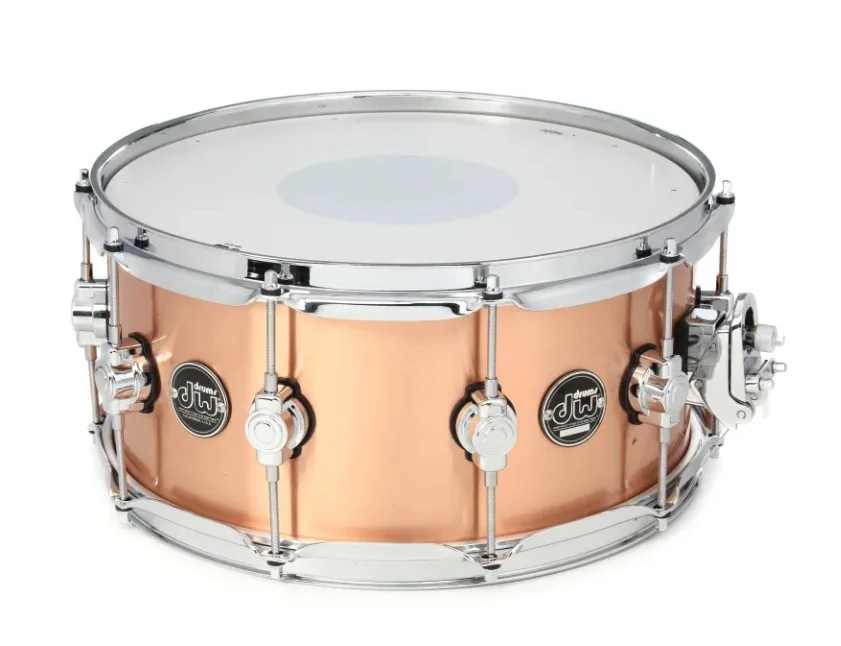 DW Performance 14x6,5 1mm Polished Copper Snaredrum 