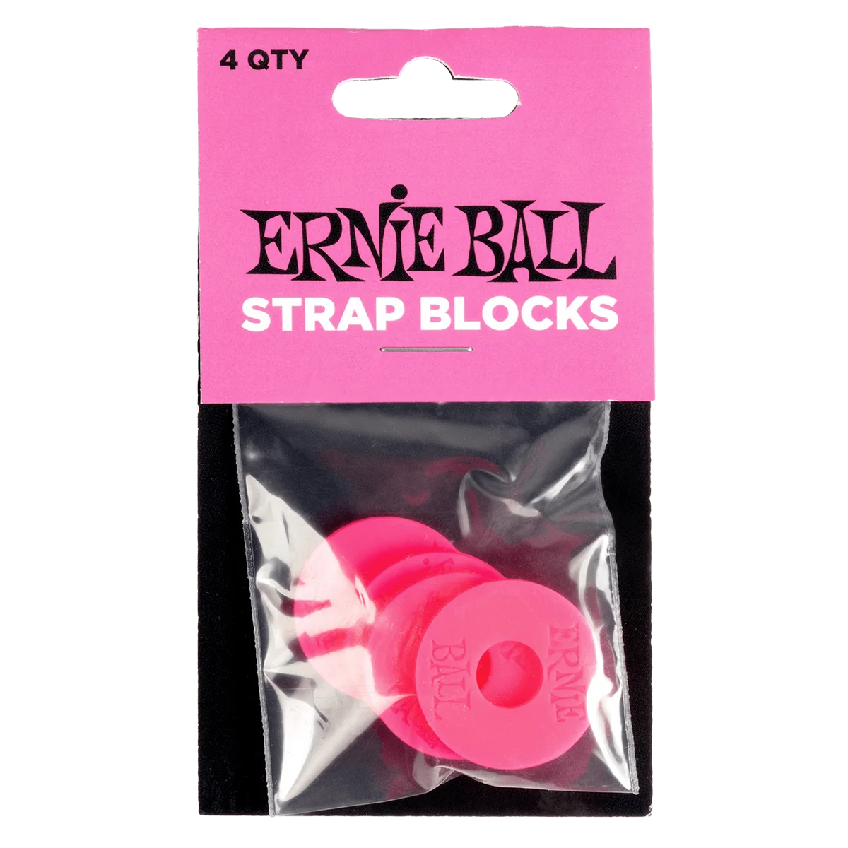 Ernie Ball Strap blocks pink 5623