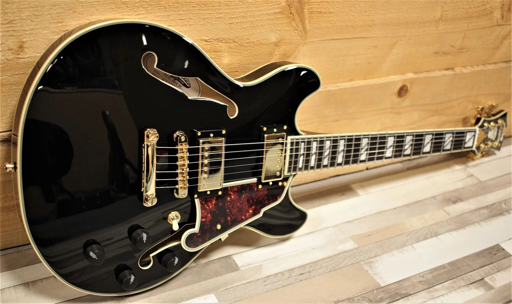 D'angelico Excel Mini DC Black
