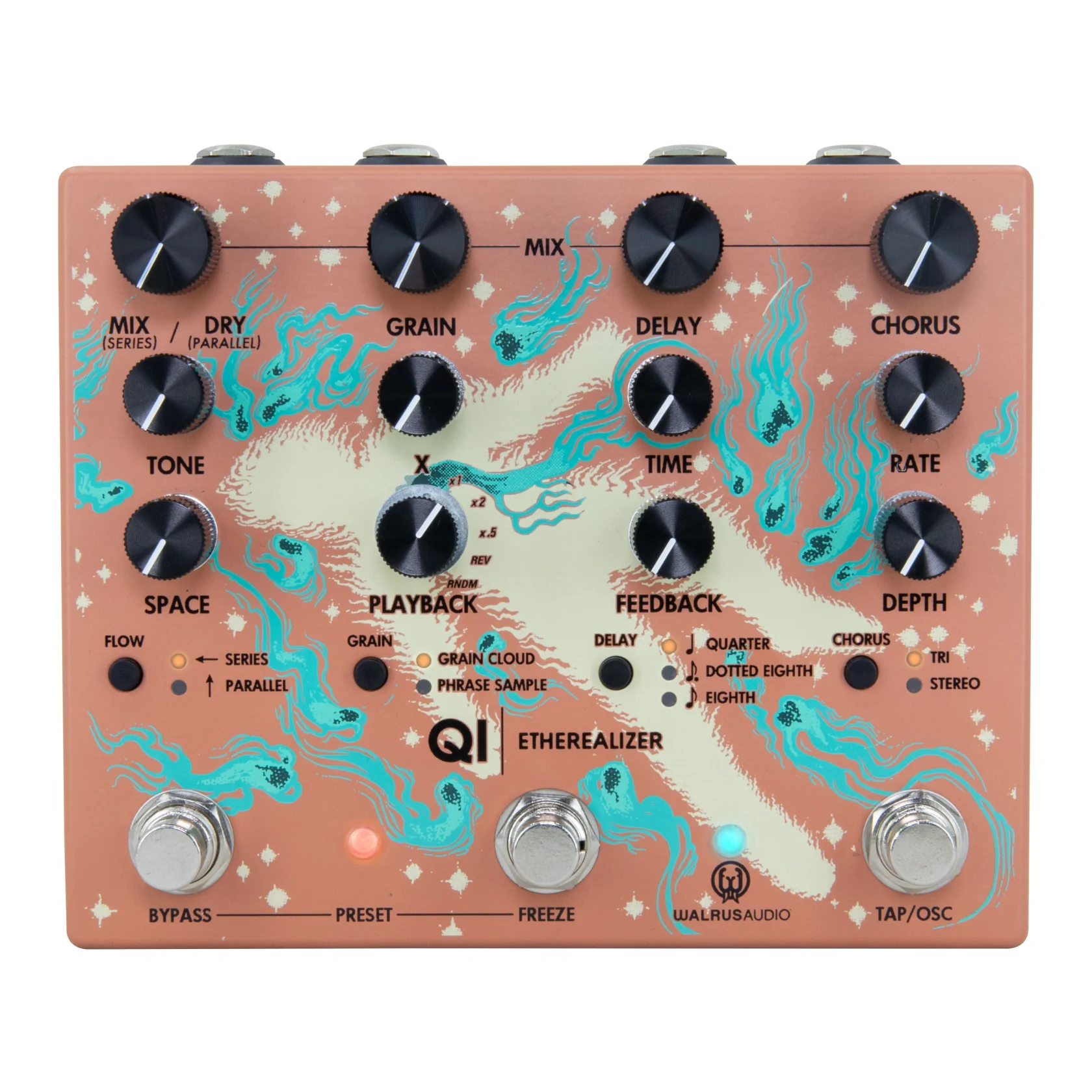 Walrus Audio Qi Etherealizer Terracotta