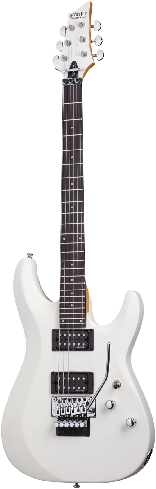 Schecter C-6 Deluxe FR, Satin White