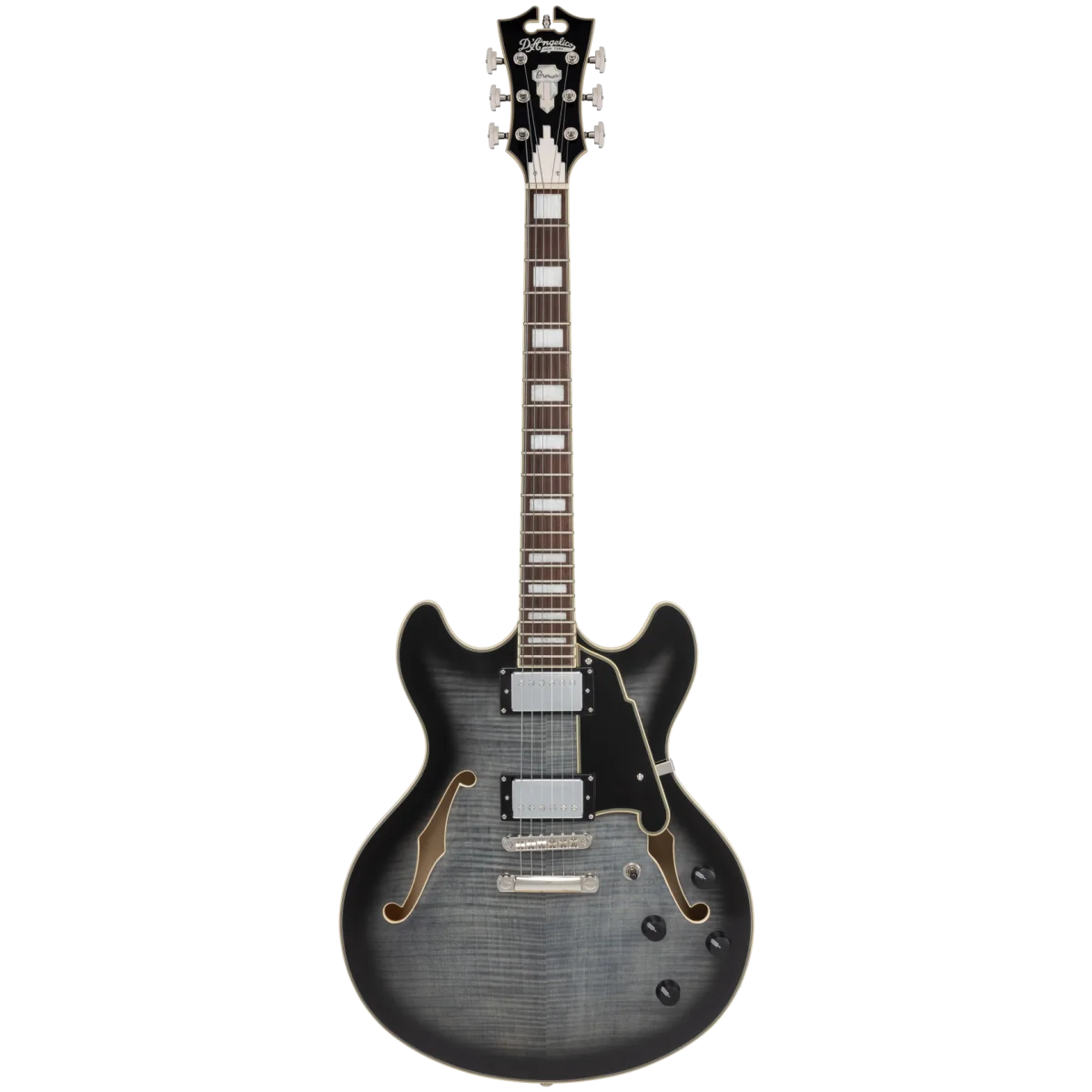 D'angelico Premier DC Charcoal Burst