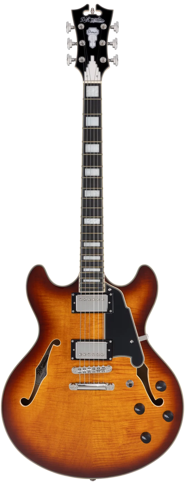 D'angelico Premier DC Dark Iced Tea Burst
