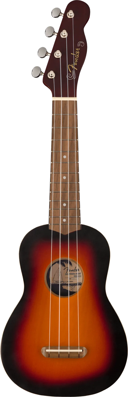 Fender Venice Soprano Ukulele 2-Color Sunburst
