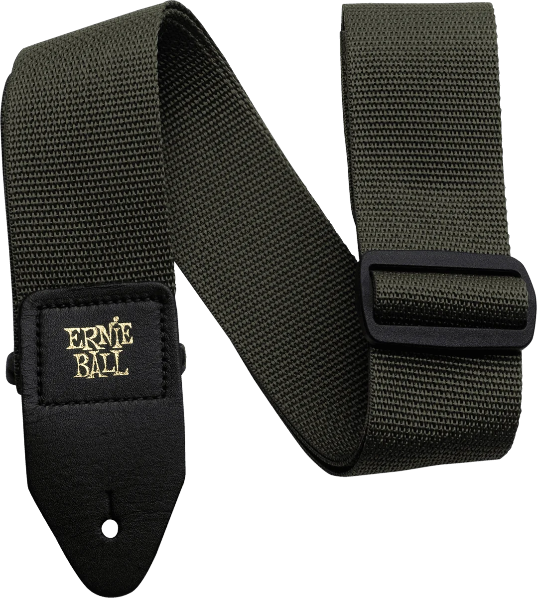 Ernie Ball Polypro Strap 4048 Olive Green