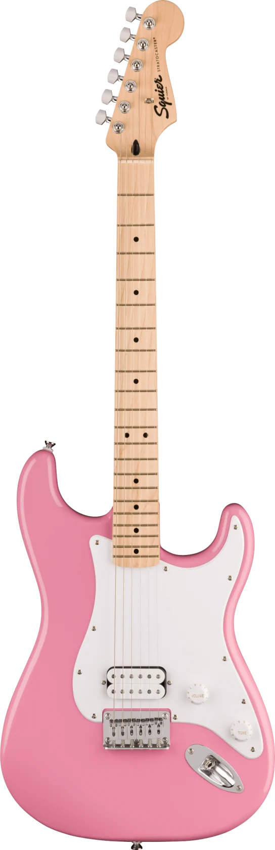 Squier Sonic Stratocaster Hardtail Humbucker, Flash Pink MN