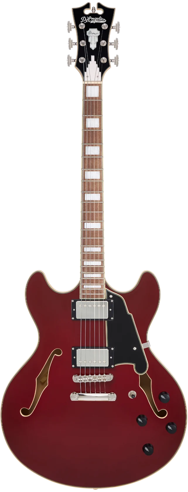 D'angelico Premier DC Burnt Red