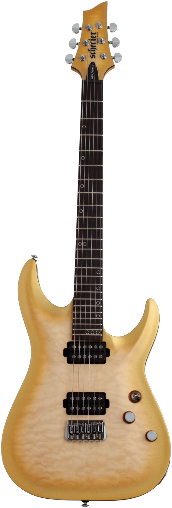 Schecter Omen Extreme II, Gold Rush