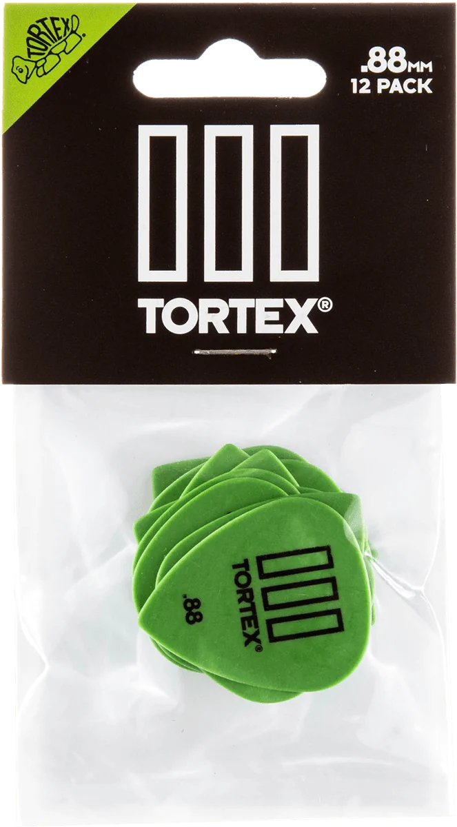 Dunlop 462P88 Tortex III Plectrum 0.88mm 12-Pack