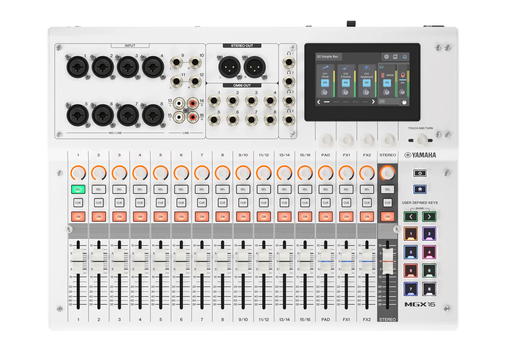 Yamaha MGX16 W