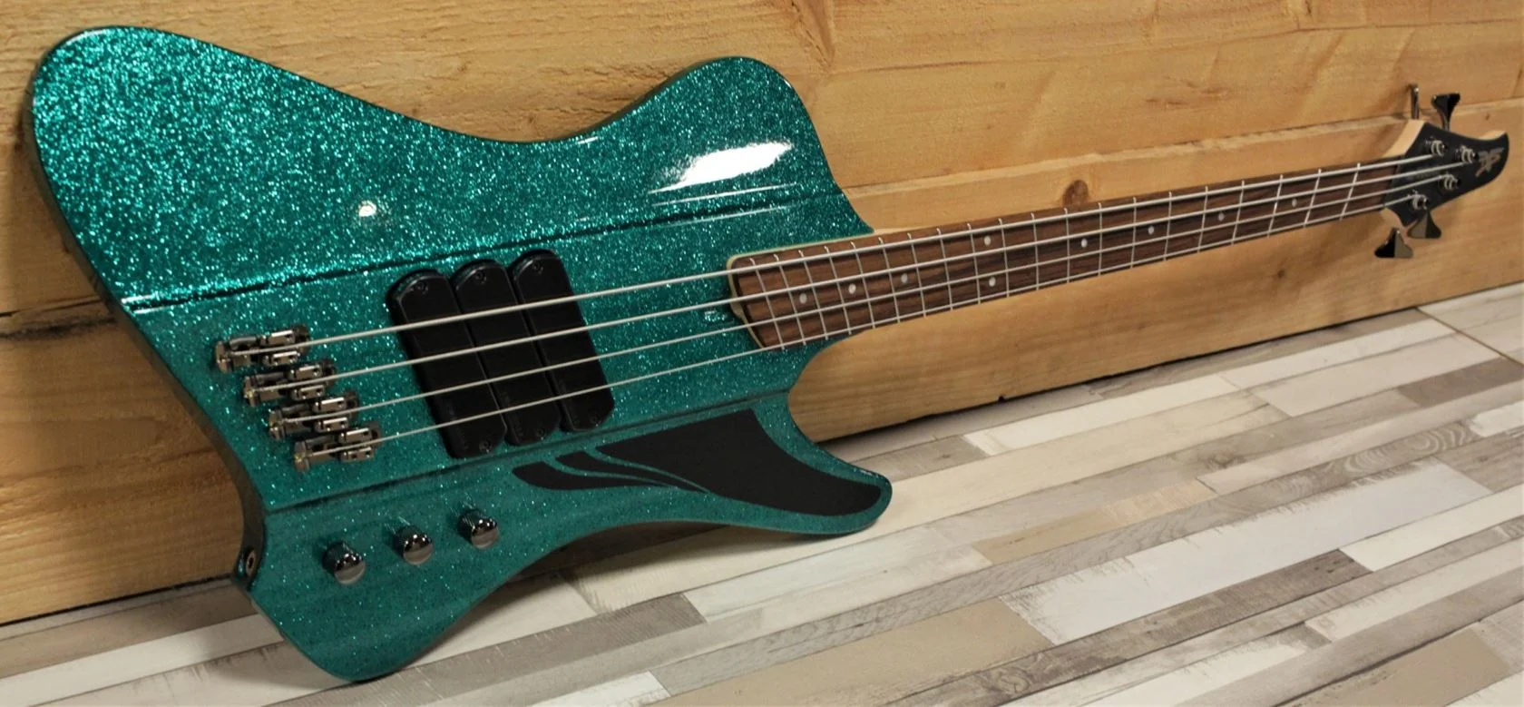 Dingwall D-Roc Standard 4 Aquamarine Metalflake Gloss