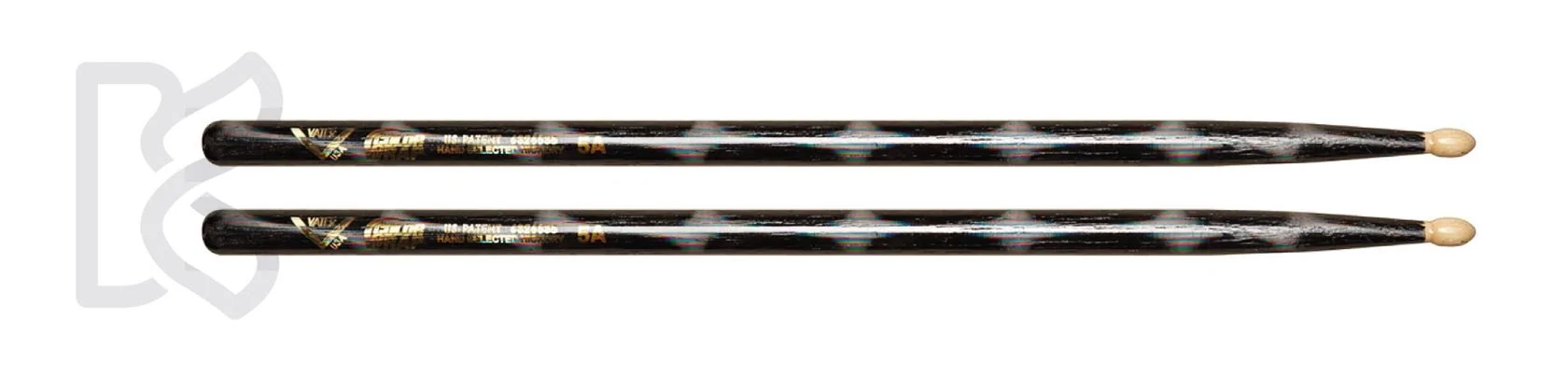 Vater VCBK5A Color Wrap 5A Black Optic, houten tip