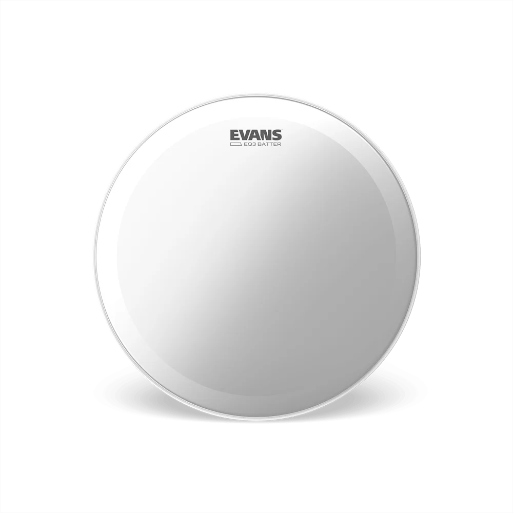Evans 22" EQ3 Frosted Bass Batter, BD22GB3C