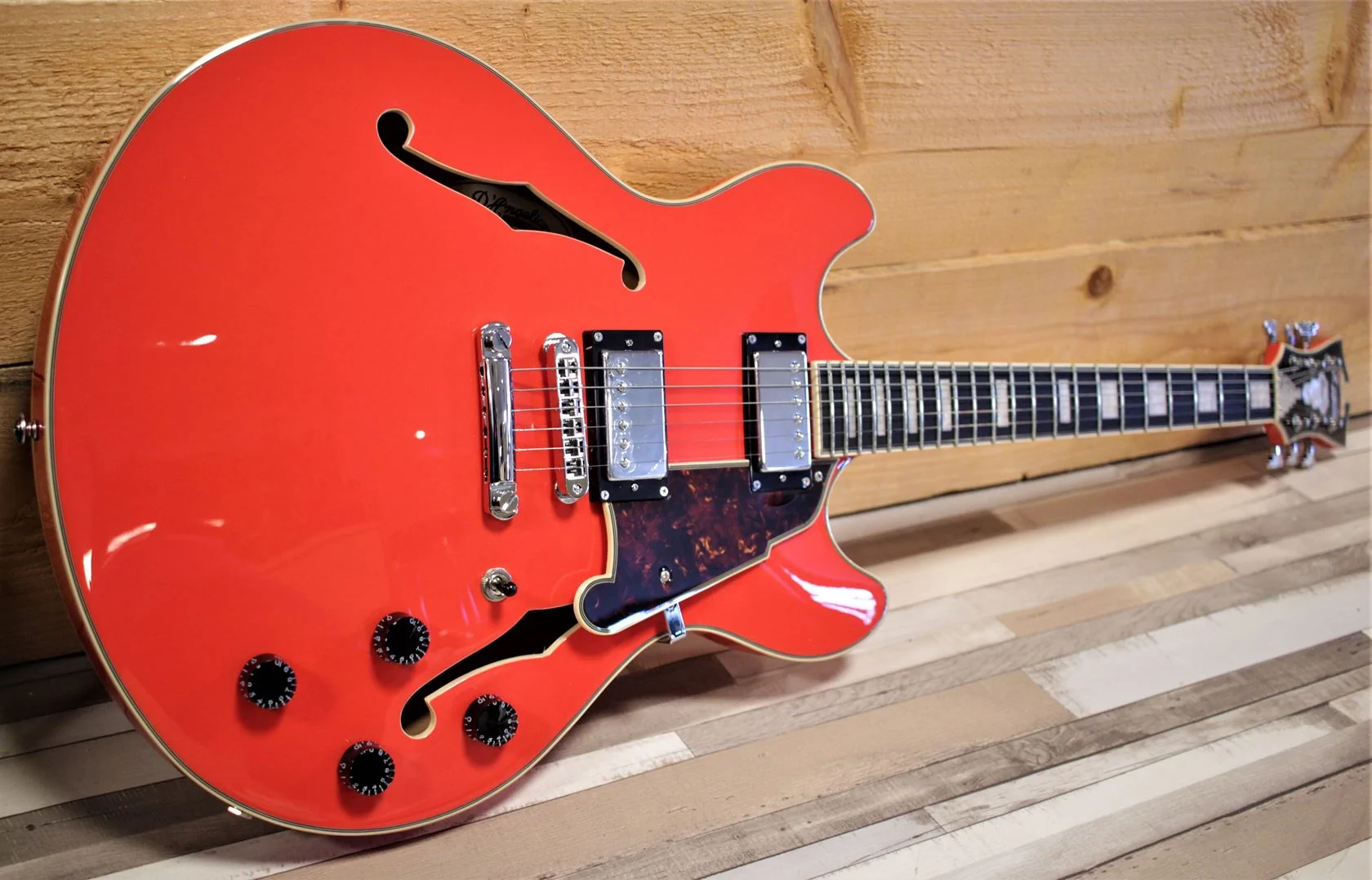 D'angelico Premier DC Fiesta Red