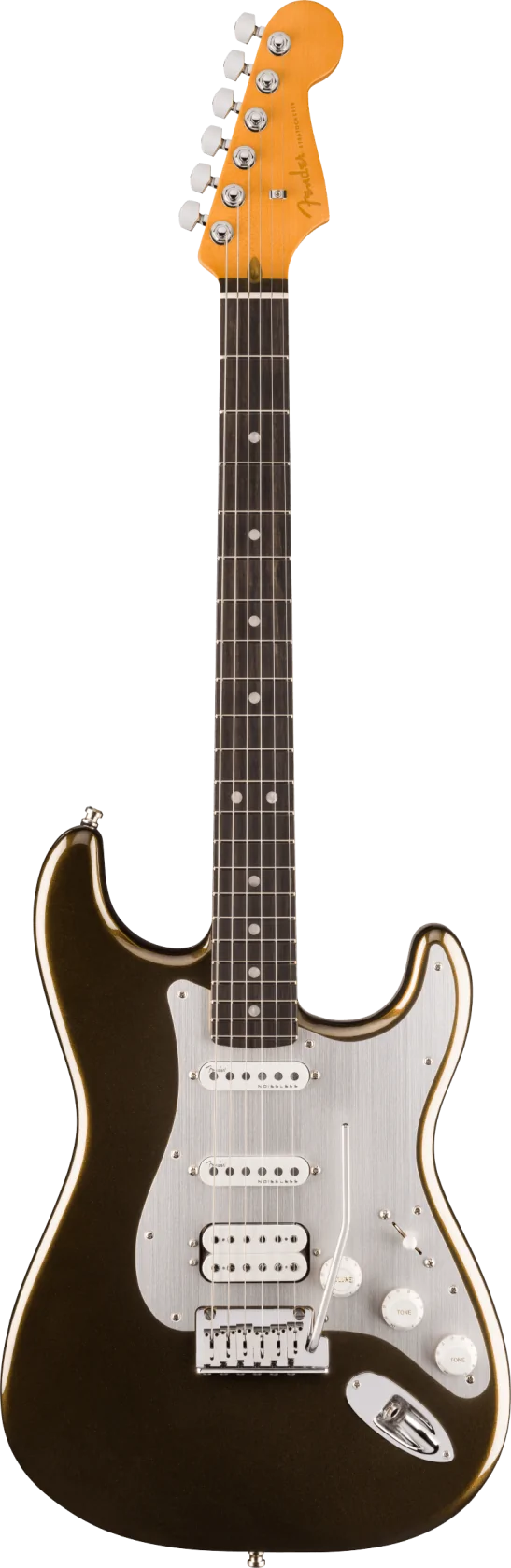 Fender American Ultra II Stratocaster HSS, Texas Tea EB