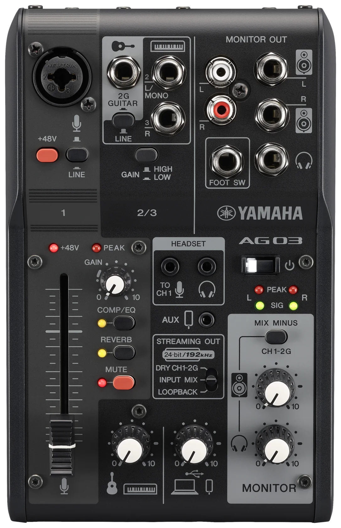 Yamaha AG03MK2B (B-stock)