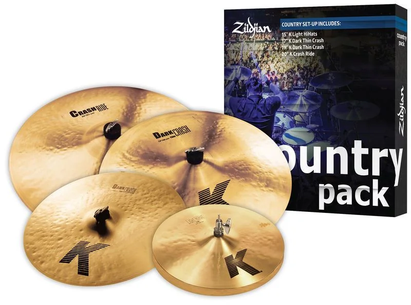 Zildjian K Country Pack Boxset 