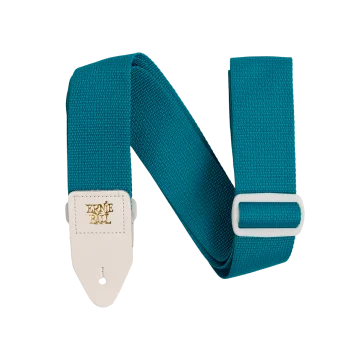 Ernie Ball Polypro Strap 5349 Tealblue & White