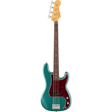Fender American Professional Classic Precision Bass, Faded Sherwood Green Metallic RW