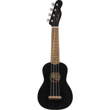 Fender Venice Soprano Ukulele Black