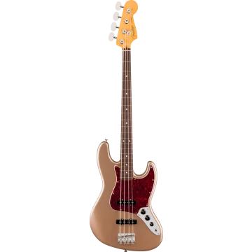 Fender American Professional Classic Jazz Bass, Faded Firemist Gold RW