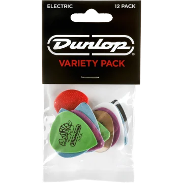Dunlop PVP113 Electric Variety Plectrum 12-Pack