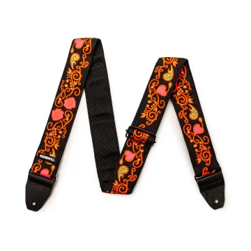 Dunlop JH23 Jimi Hendrix Blacklight Monterey Orange