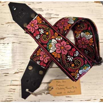 Holy Cow Straps Climbing Flower Pink