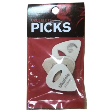D'Addario Ukulele Felt Picks - 4 pack