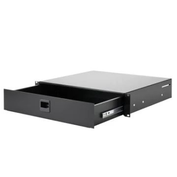 Adam Hall Rack Drawer 2 U Steel, Short
