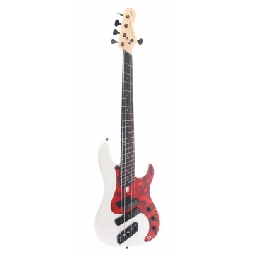Dingwall SP1 5-String Ducati Pearl White Matte
