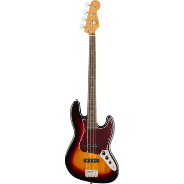 Squier Classic Vibe '60s Jazz Bass, 3-Color Sunburst, Laurel Fingerboard