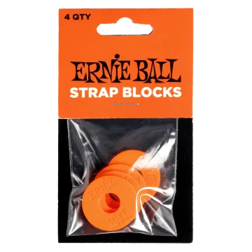 Ernie Ball Strap blocks red 5620