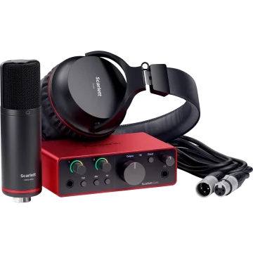 Focusrite Scarlett 4rd Gen Solo Studiobundel